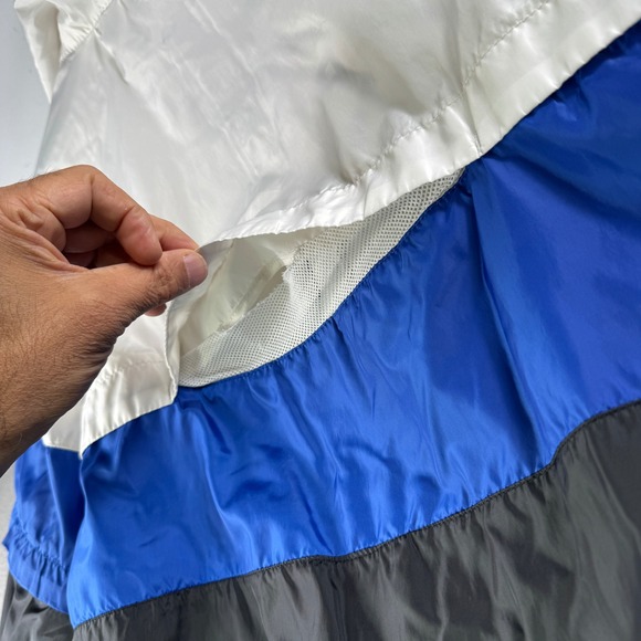 Southpole Windbreaker Men M Convertible Jacket USA Street Hip‎ Hop Anorak Hooded - Picture 12 of 16